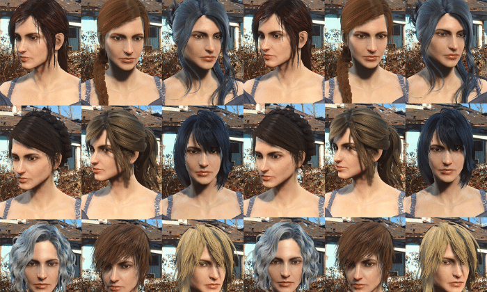 fallout 4 hair mods