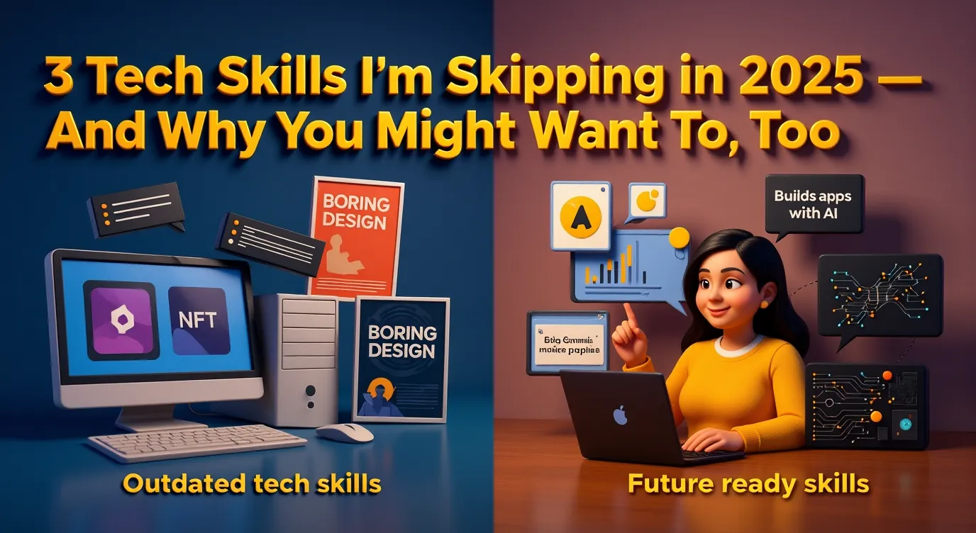3 Tech Skills I’m Skipping in 2025 — And Why You Might Want To, Too