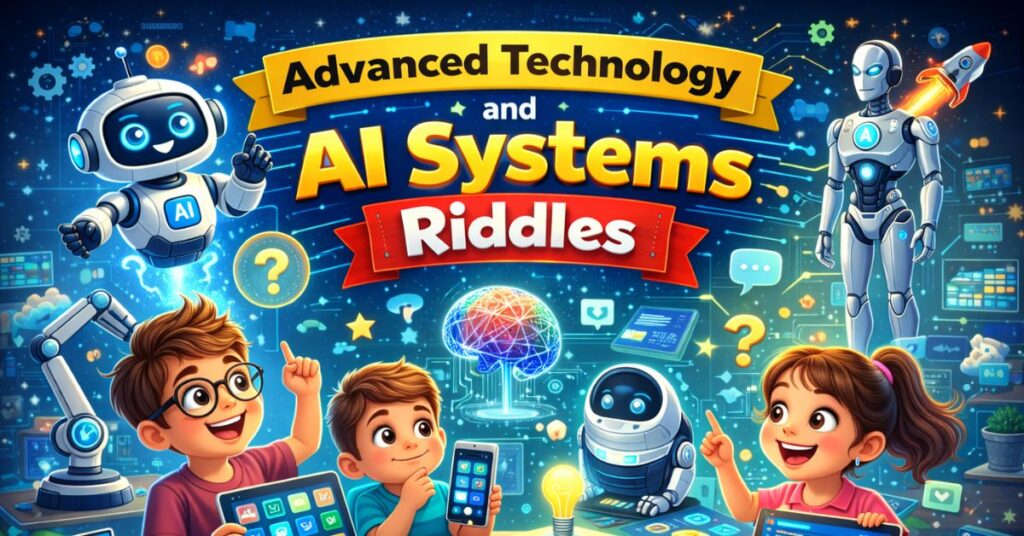 Advanced Technology and AI Systems Riddles