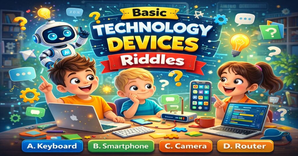 Basic Technology Devices Riddles