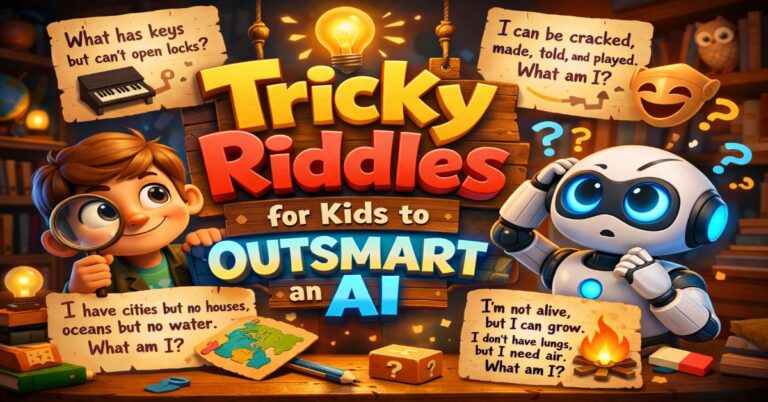 Tricky Riddles for Kids to Outsmart an AI