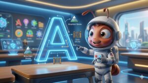 How to Teach Letter A Formation Using AI