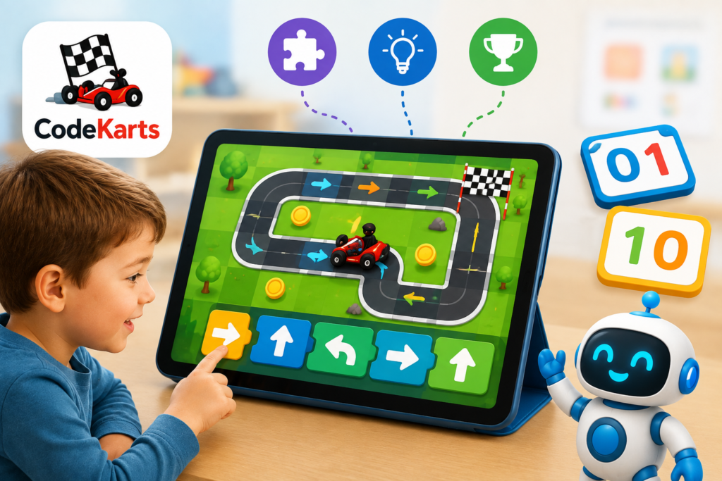 CodeKarts vs ScratchJr: Which Coding App Is Actually Right for Your Kid? 2 What CodeKarts Actually Teaches